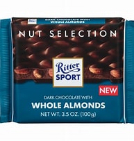 Ritter Sport Dark Chocolate Whole Almonds